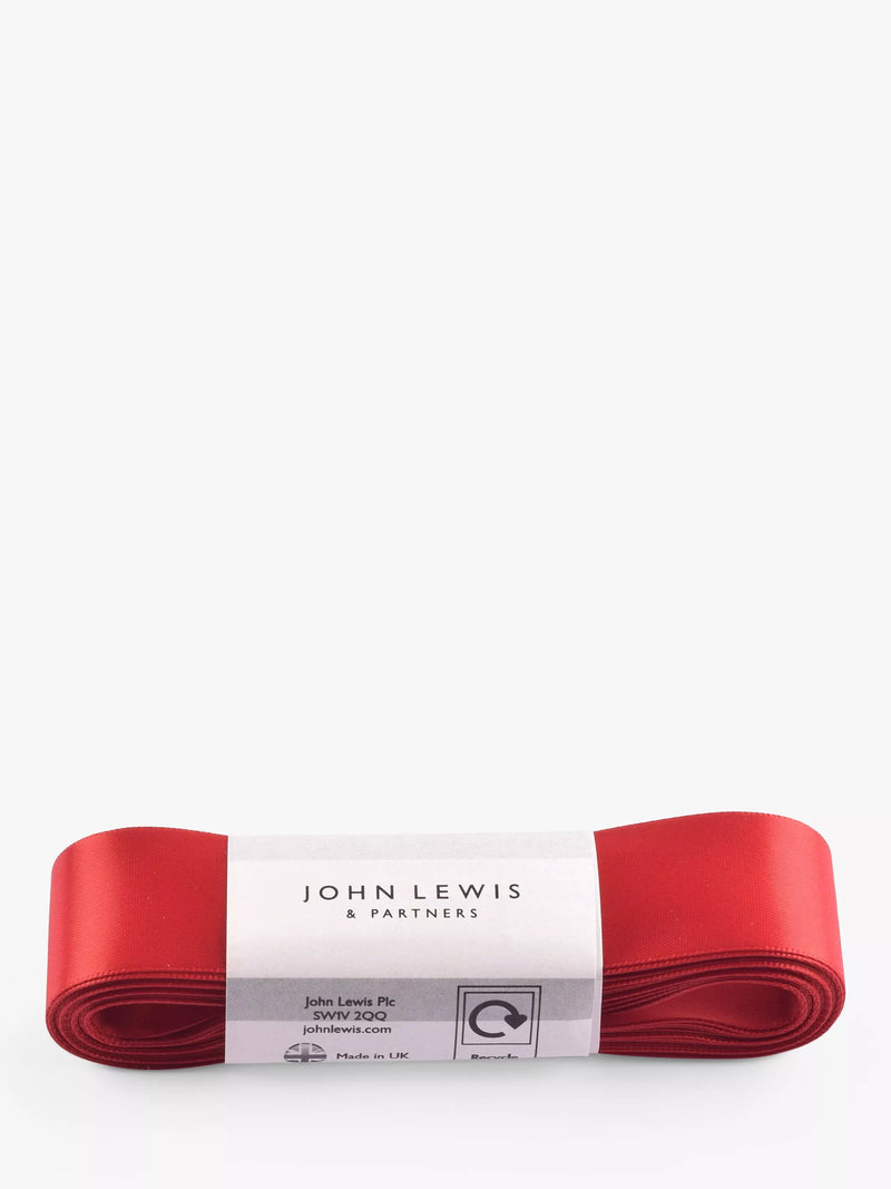 John Lewis Doppel-Satinband 5m