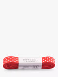 John Lewis grosgrain ribbon red polka 5m x 15mm, UK version