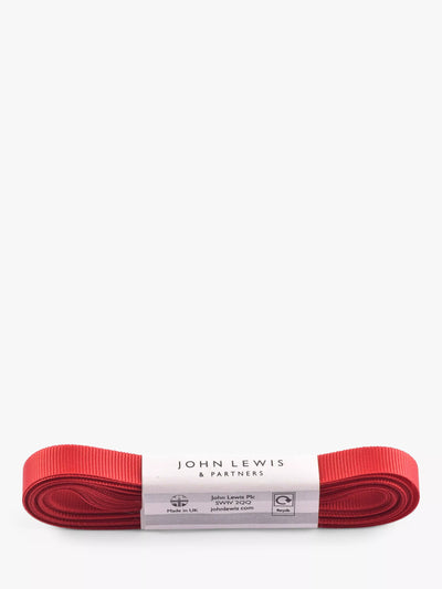 John Lewis Grosgrain Ribbon 5m Polyester for Dressmaking and Crafts- Buy online at McGrocer