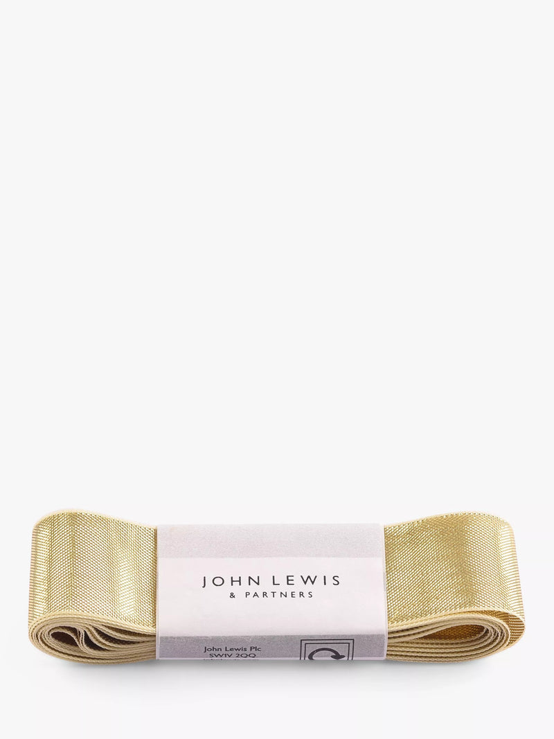 شريط معدني سائل من John Lewis بطول 5 متر × 25 مم