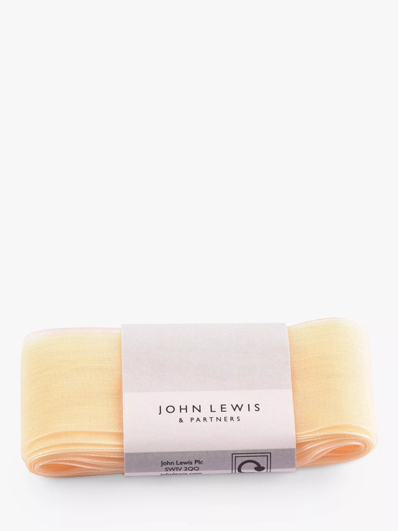 John Lewis Sheer Organza Band 5m x 38mm