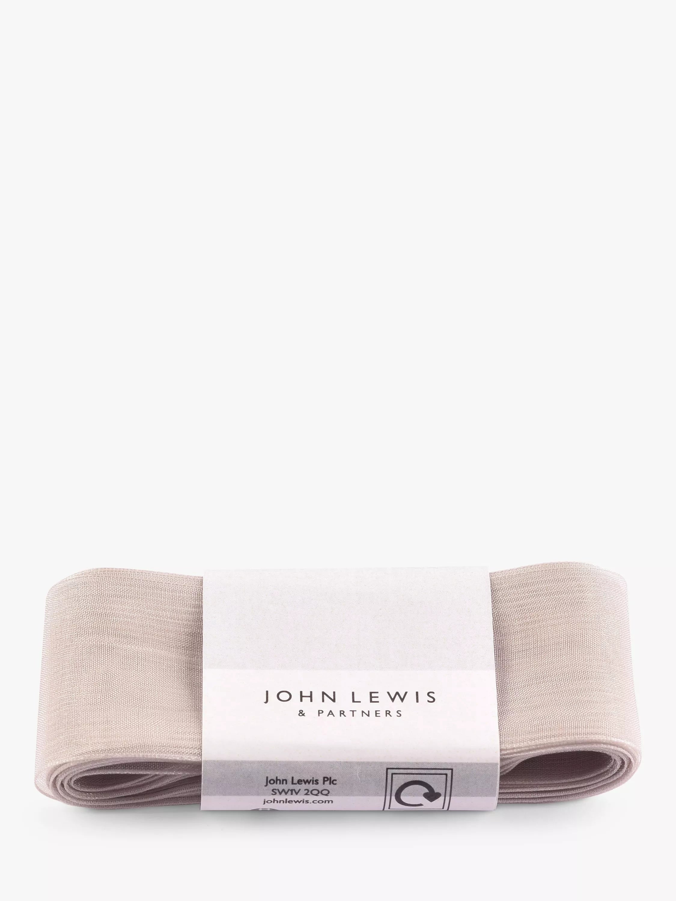 John Lewis Sheer Organza Band 5m x 38mm