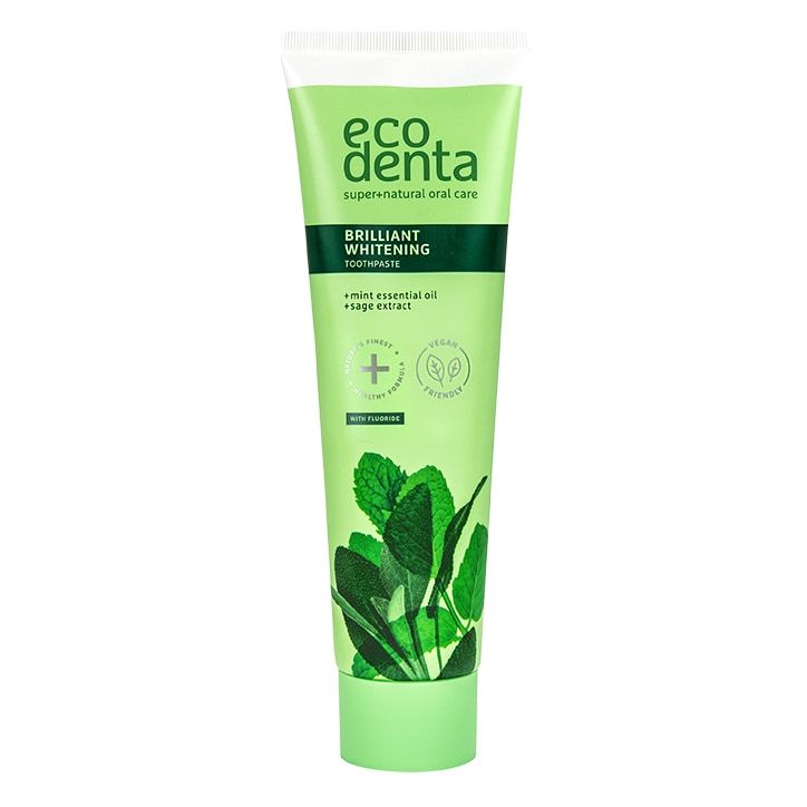 Ecodenta Whitening Toothpaste with Mint Oil and Sage Extract 100ml GOODS Holland&Barrett