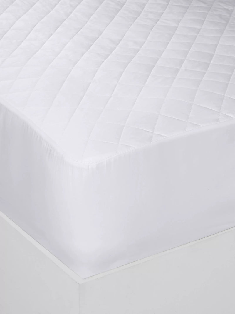 John Lewis cotton quilted mattress protector small single, imported from the UK