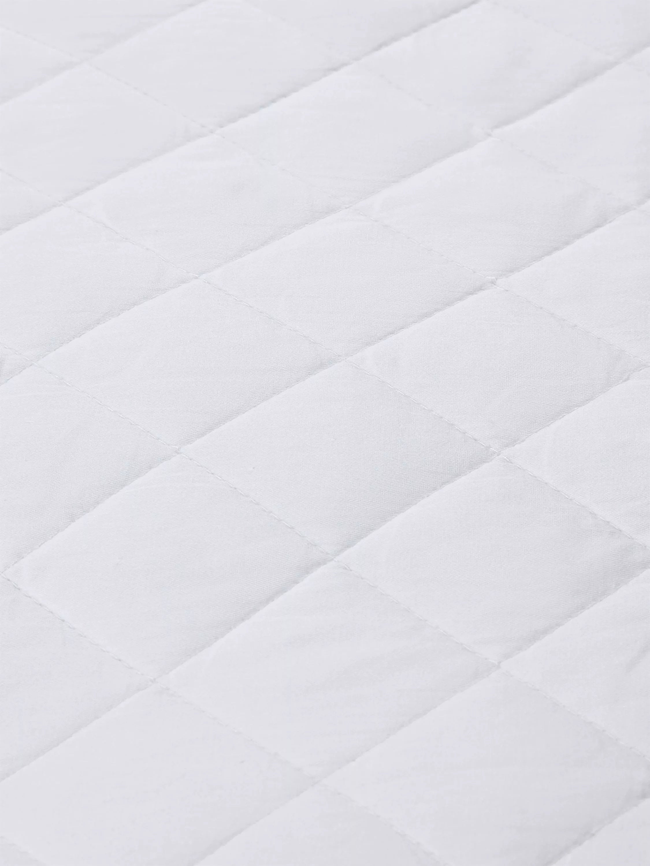 John Lewis cotton quilted mattress protector small single, imported from the UK