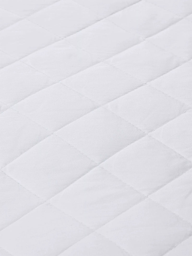 John Lewis cotton quilted mattress protector small single, imported from the UK