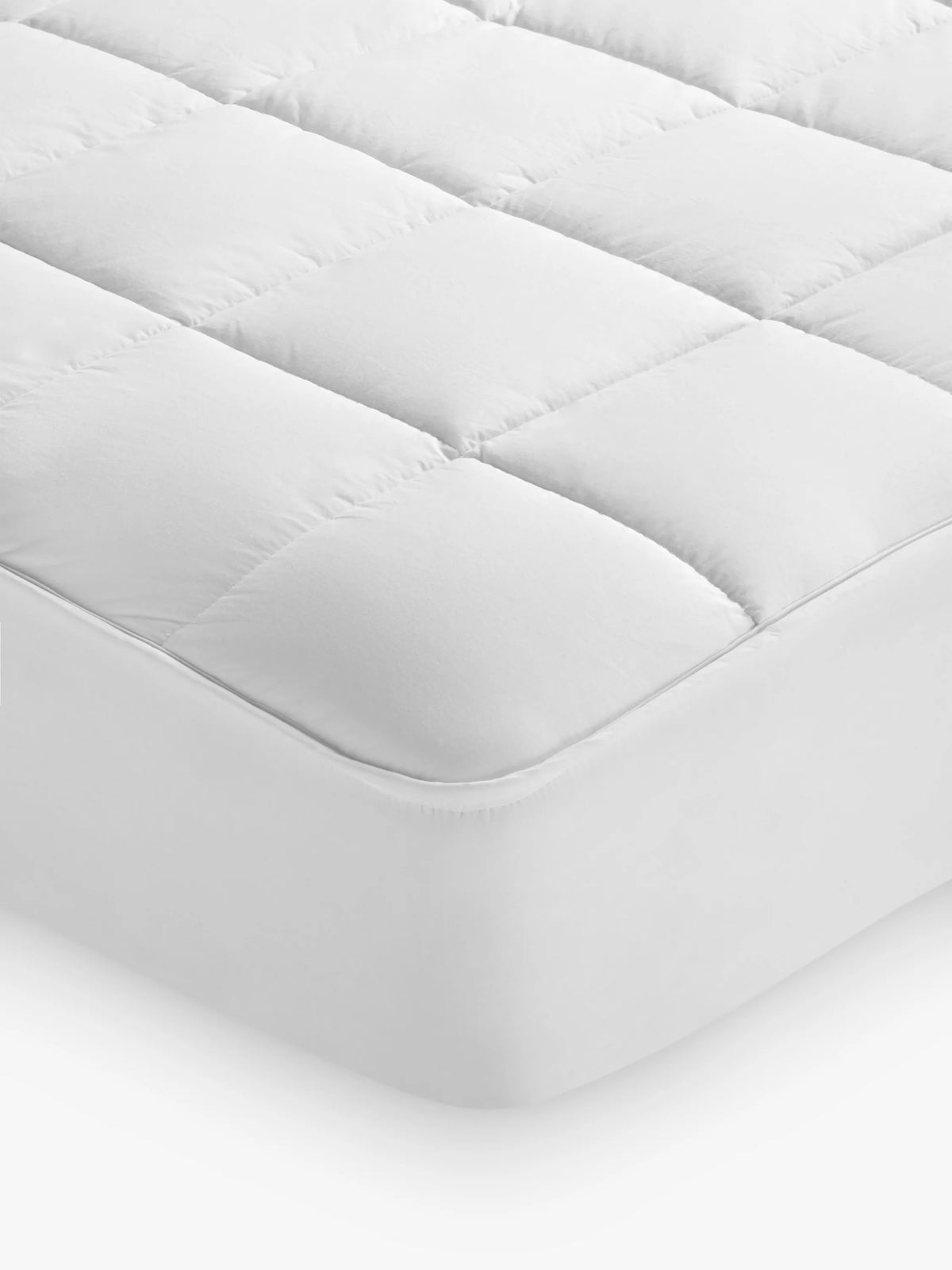 John Lewis quilted clusterfibre mattress protector single (British brand)