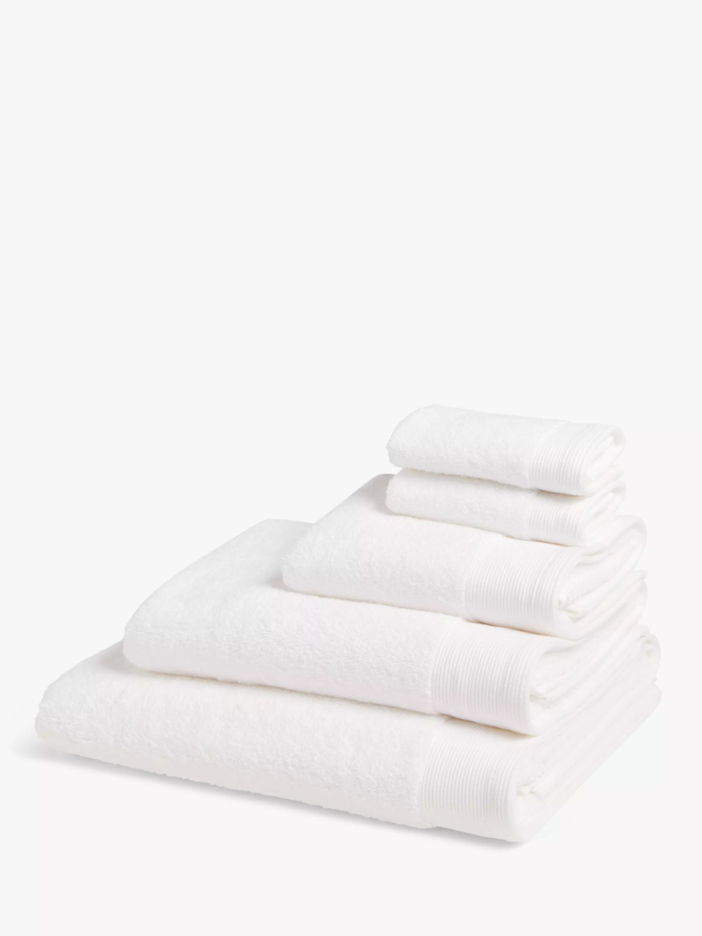 John Lewis organic cotton towels 600gsm, imported from the UK