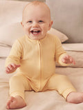 MORI Baby Clever Zip Ribbed Sleepsuit