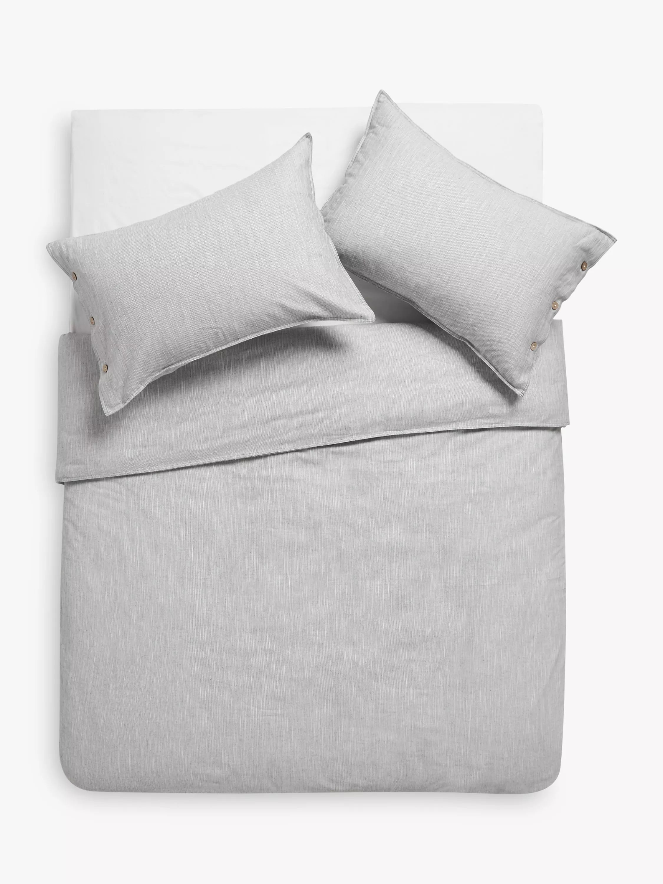 John Lewis Scandi check bedding duvet cover, imported from the UK
