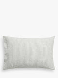 John Lewis Graphite Stripe Duvet Cover Seersucker Double, UK version