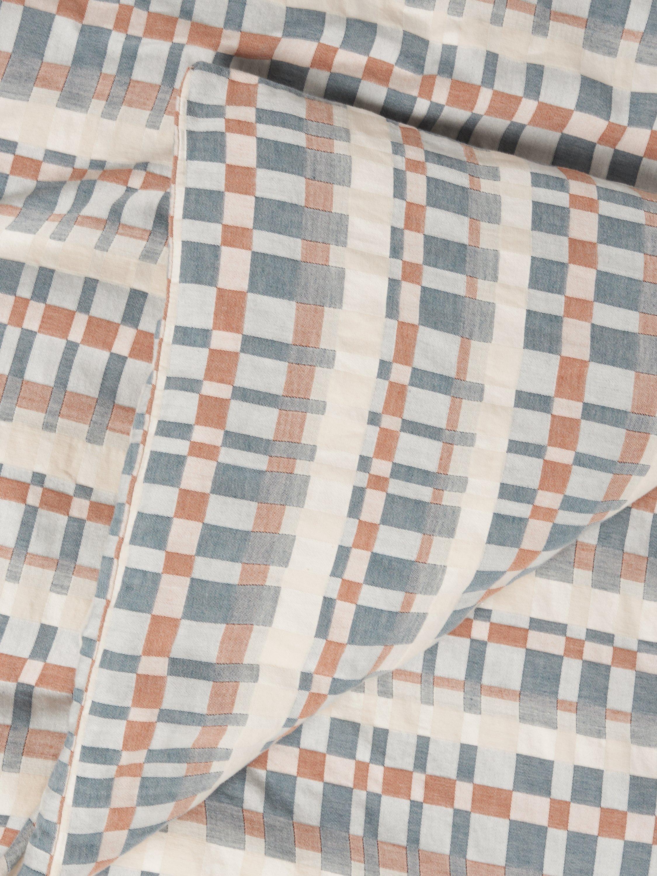 John Lewis Moment Check housse de couette simple - Produit britannique