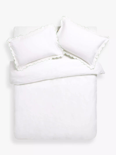 John Lewis John Lewis Scallop Duvet Cover Set- Buy online at McGrocer