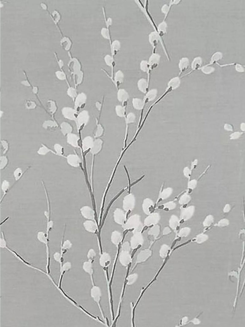 Laura Ashley Pussy Willow Duvet Cover Set - Steel King set