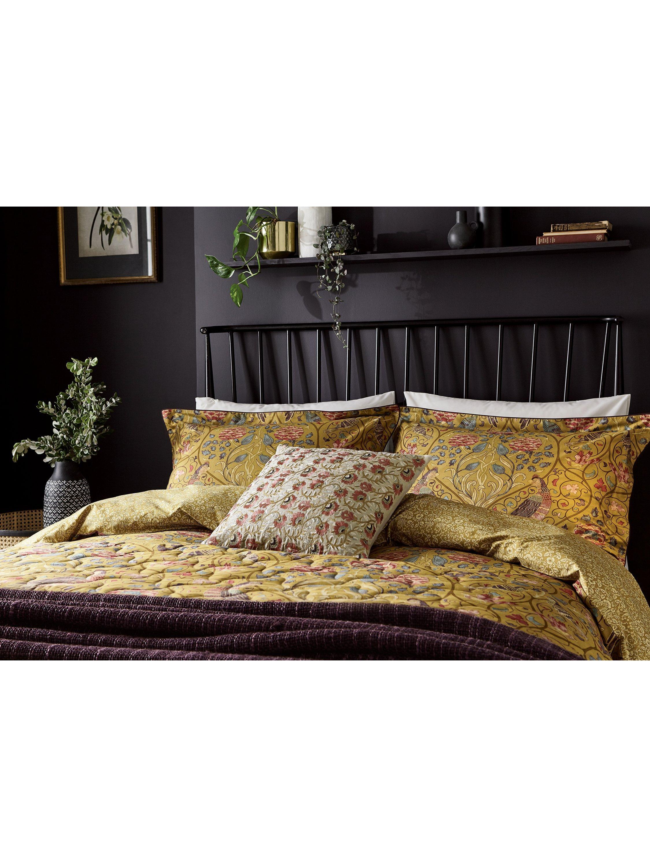 Morris & Co floral duvet cover set single (British brand)