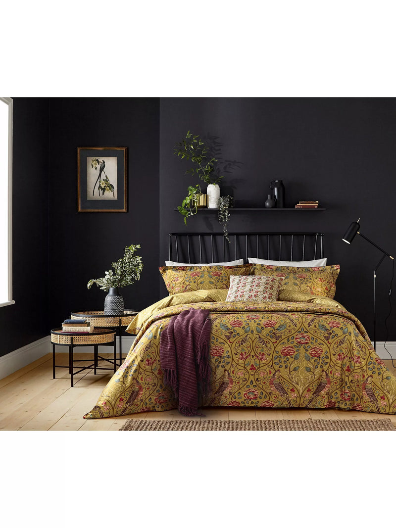 Morris & Co floral duvet cover set single (British brand)