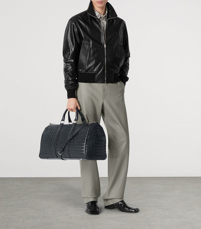 Grand sac de sport en cuir Intrecciato avec sangle réglable et doublure en toile Harrods - Acheter en ligne sur McGrocer