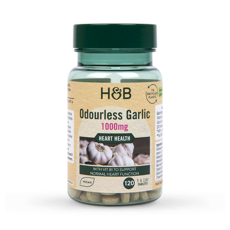 Holland & Barrett garlic tablets 120 count, UK version