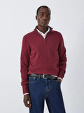 John Lewis Cashmere Half Zip Jumper