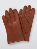 John Lewis Fleece Leather Gloves