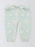 John Lewis Baby Floral Deer Joggers, Multi