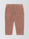 John Lewis Baby Corduroy Trousers, Brown