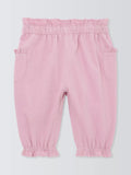 John Lewis Baby Corduroy Trousers, Pink