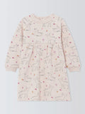 John Lewis Deer Print Sweater Dress, Multi