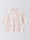 John Lewis ANYDAY Baby Splice Dress, Pink