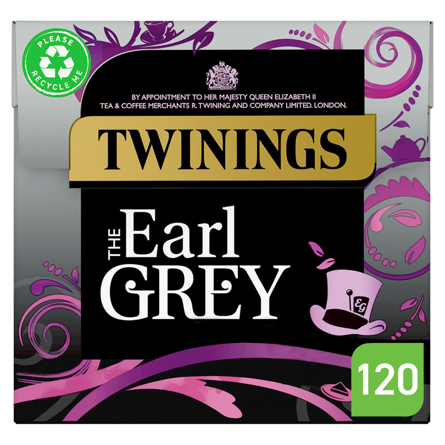 Twinings Earl Grey tea bags 300g (British brand)