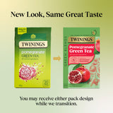 Twinings pomegranate green tea 40g (British brand)