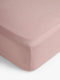 John Lewis washed cotton fitted sheet double, UK version
