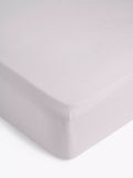 John Lewis Comfy & Relaxed Washed Linen Deep Fitted Sheets - Denim Blue King