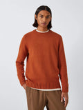 John Lewis ANYDAY Cotton Blend Knit Crew Neck Jumper