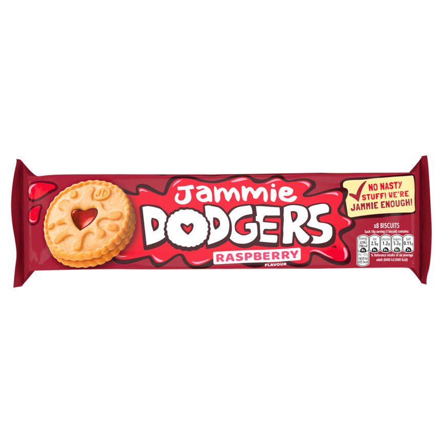 Jammie Dodgers Raspberry Biscuits