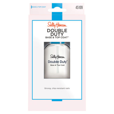 ASDA Sally Hansen Double Duty Base Top Nail Base and Top Coat 13.3ml- Buy online at McGrocer