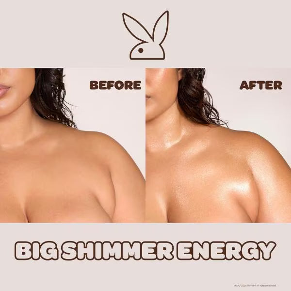Playboy Nude Mood Shimmer Fragrance Mist 250ml, imported from the UK