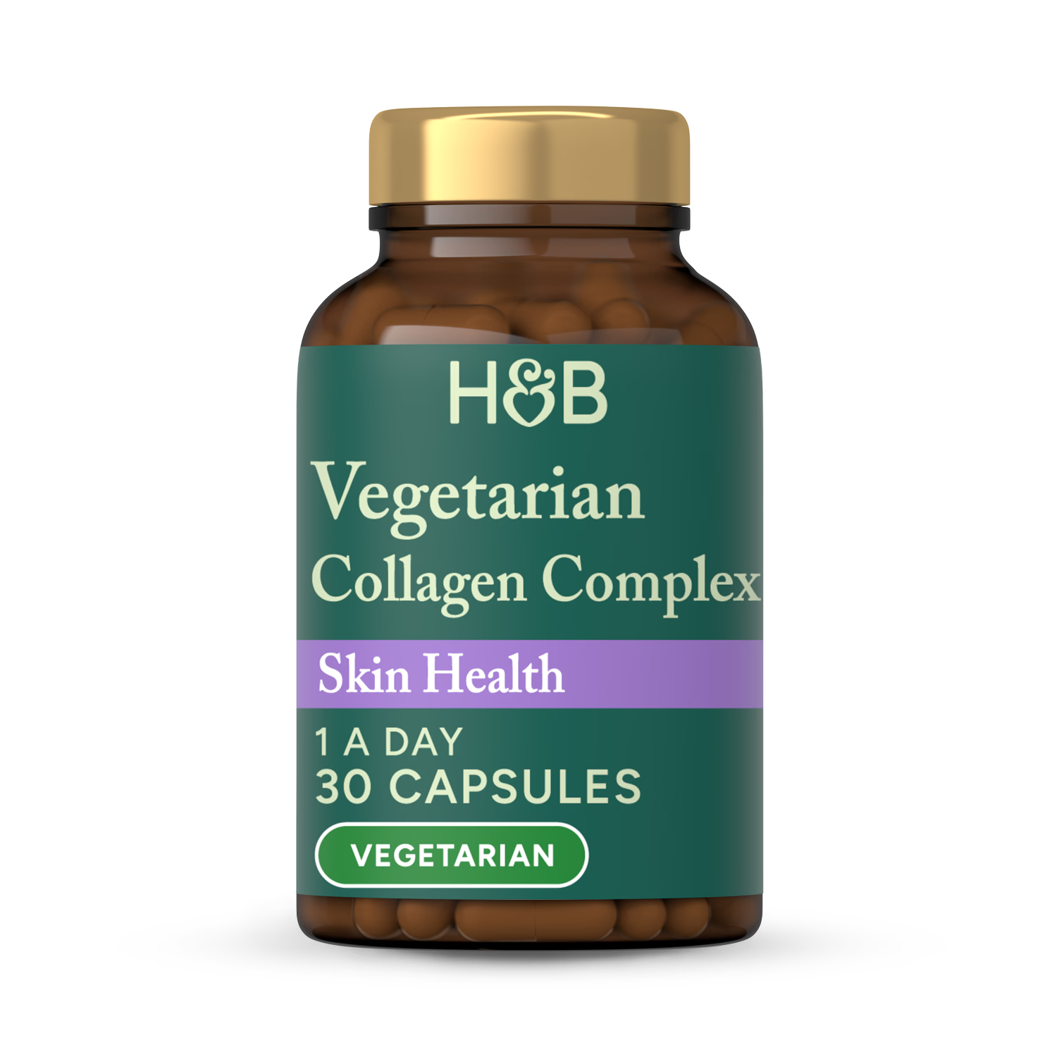 Holland & Barrett Vegetarian Collagen Complex 30 Capsules, UK version