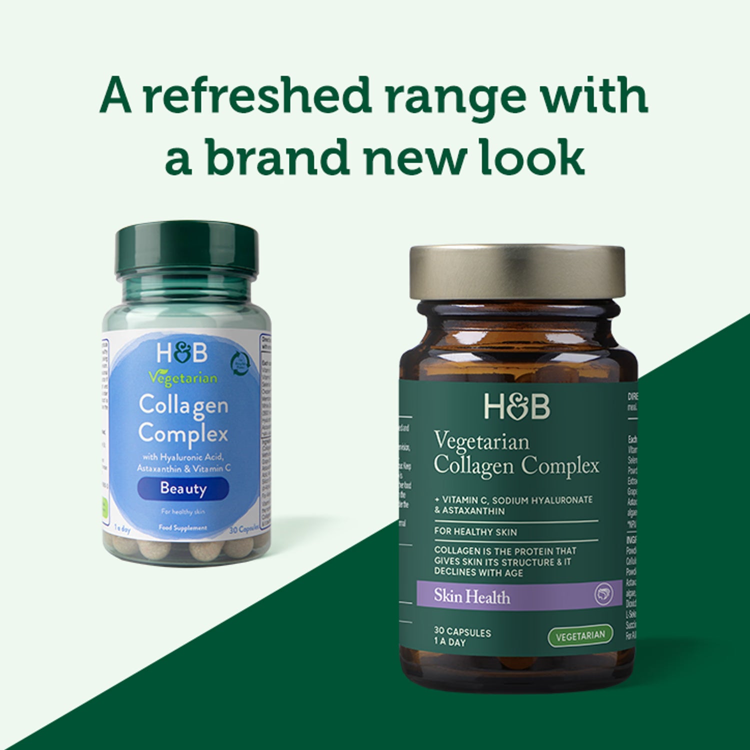 Holland & Barrett Vegetarian Collagen Complex 30 Capsules, UK version
