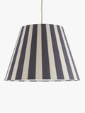 John Lewis bold stripe tapered lampshade 16cm, imported from the UK