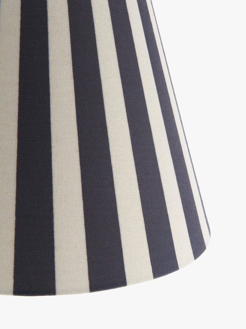 John Lewis bold stripe tapered lampshade 16cm, imported from the UK