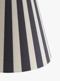 John Lewis bold stripe tapered lampshade 16cm, imported from the UK