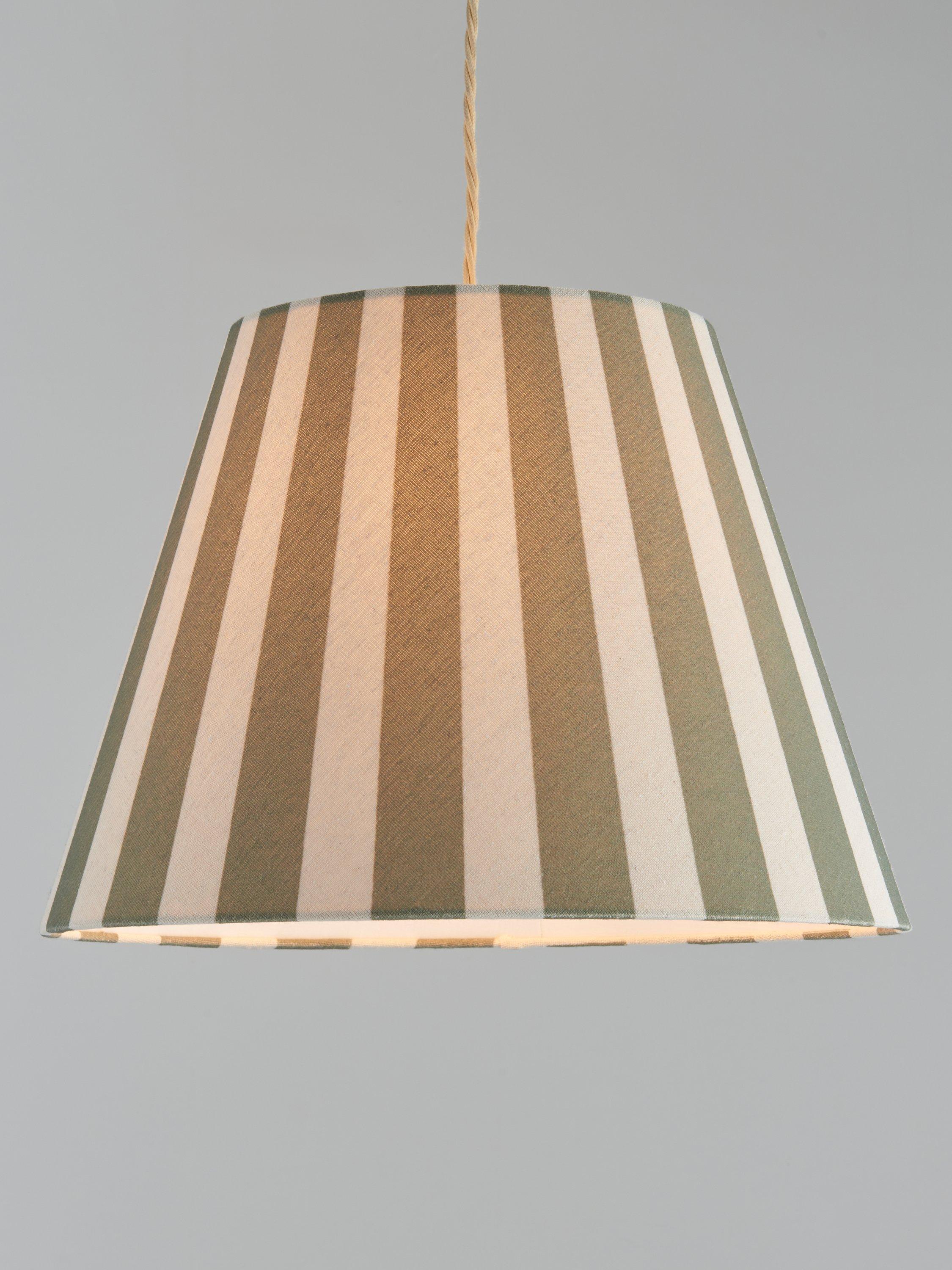 John Lewis bold stripe tapered lampshade 16.5x25cm, UK version