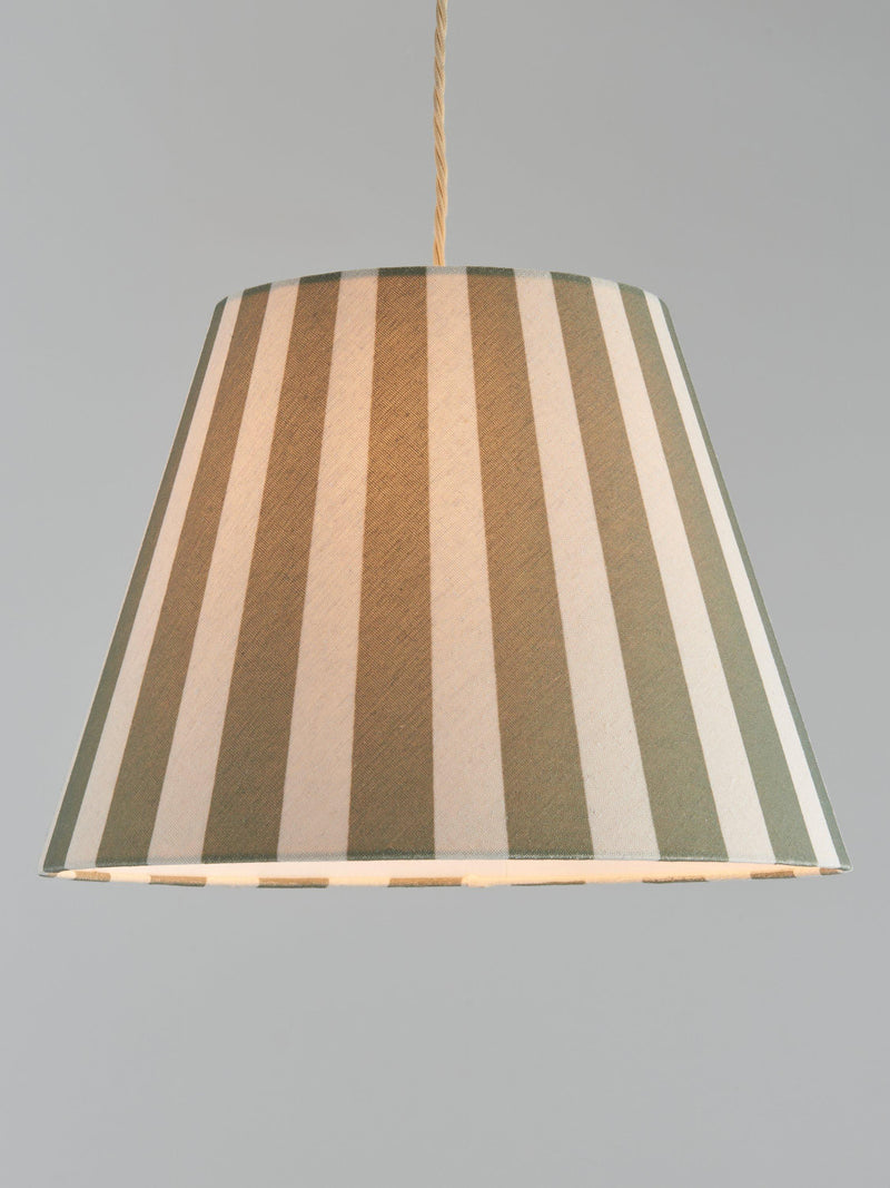 John Lewis bold stripe tapered lampshade 16.5x25cm, UK version