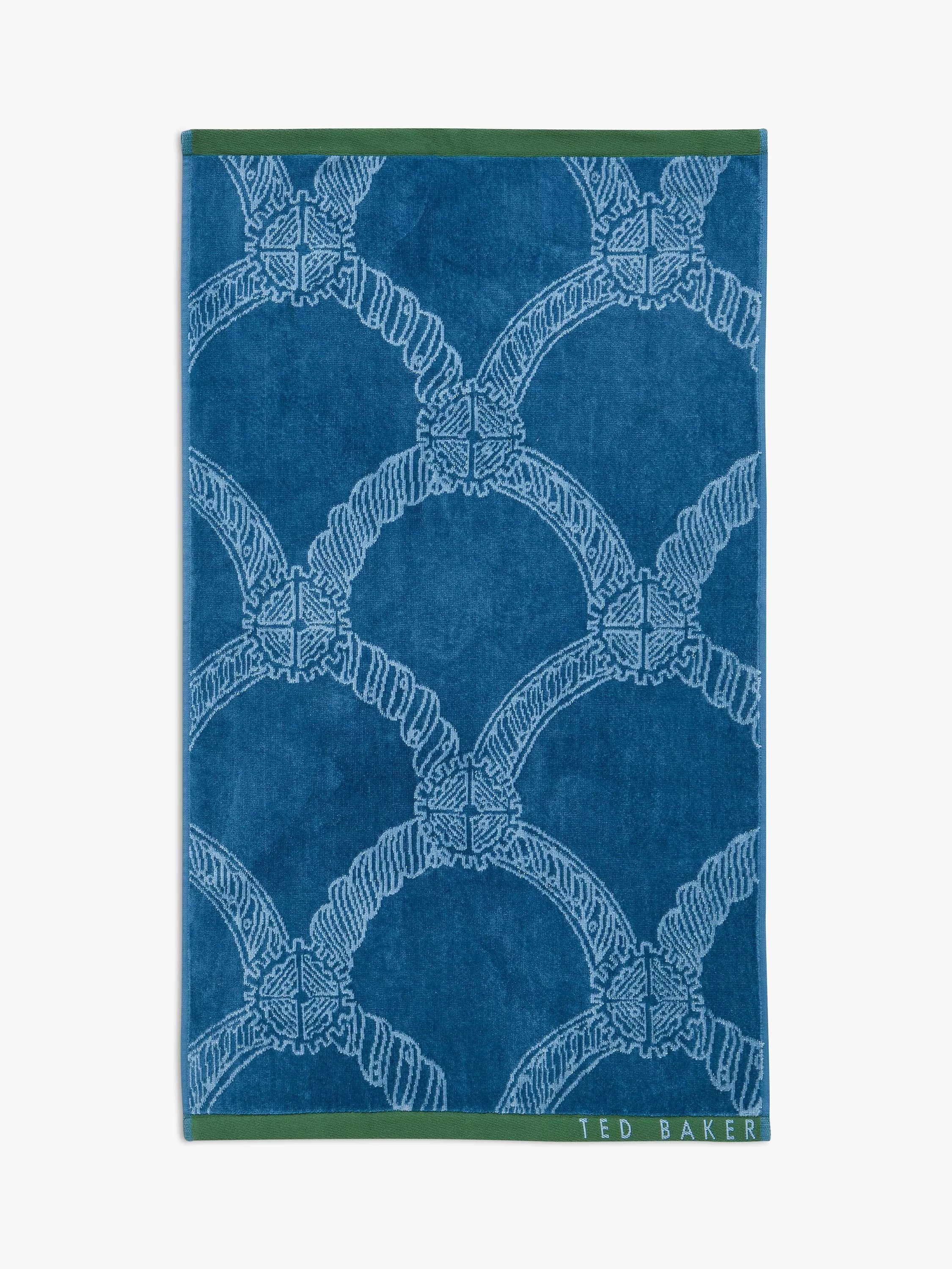 Ted Baker Braid Towels - Denim Bath Towel