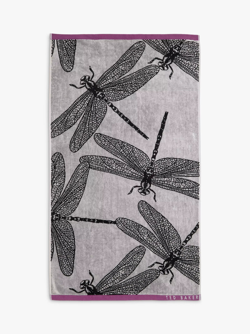 Ted Baker Dragonfly Towels - Denim Bath Sheet