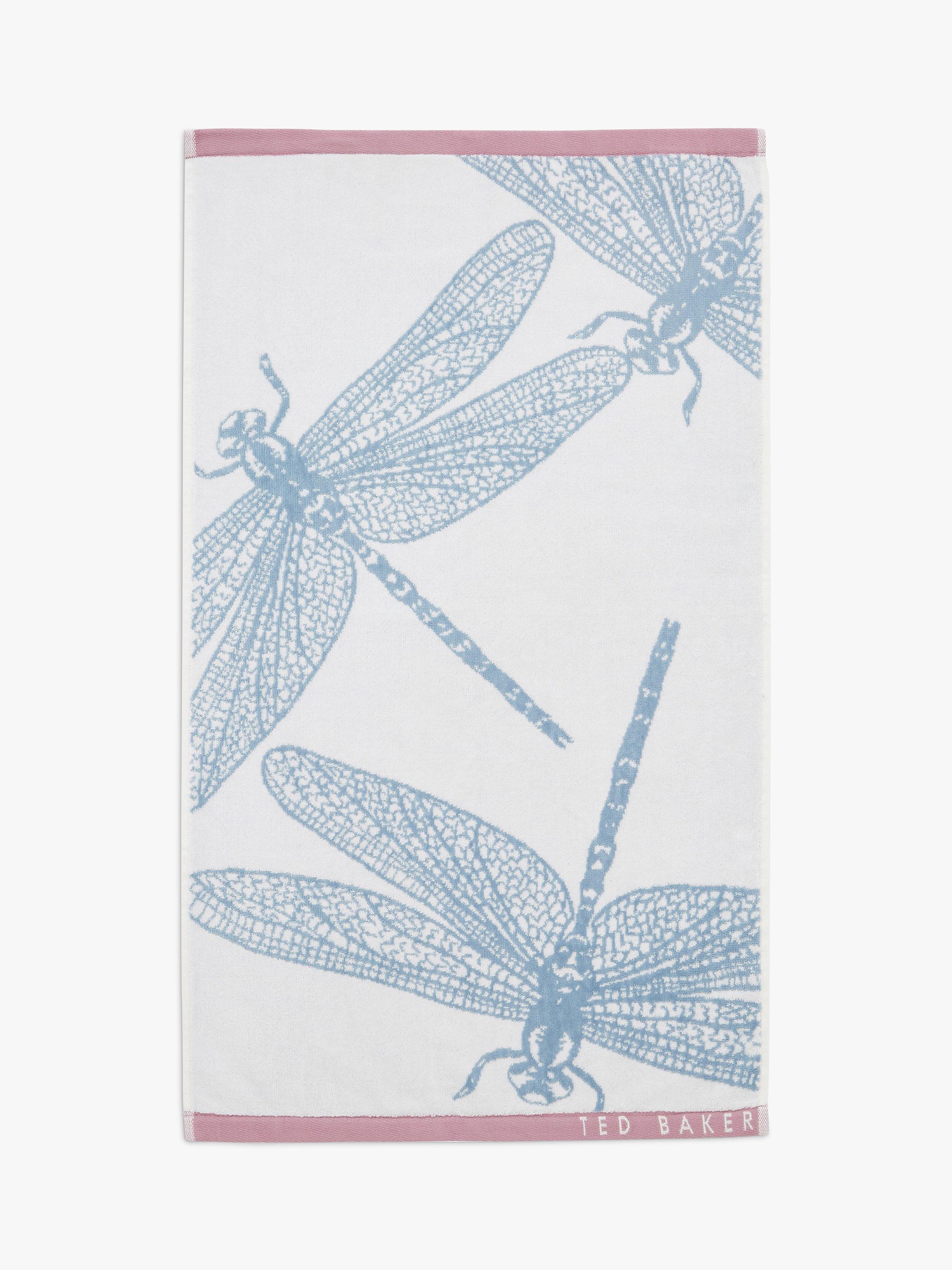 Ted Baker Dragonfly Cotton Towels Multiple Sizes (British brand)