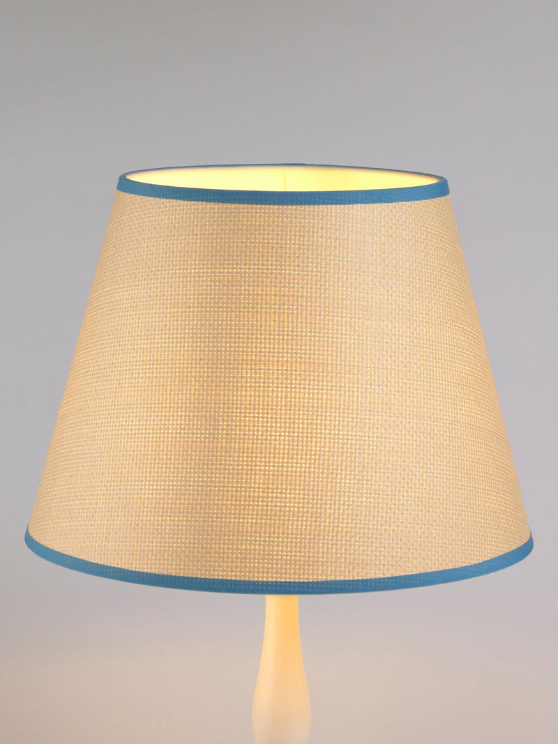 John Lewis woven raffia taped lampshade, UK version