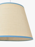 John Lewis woven raffia taped lampshade, UK version