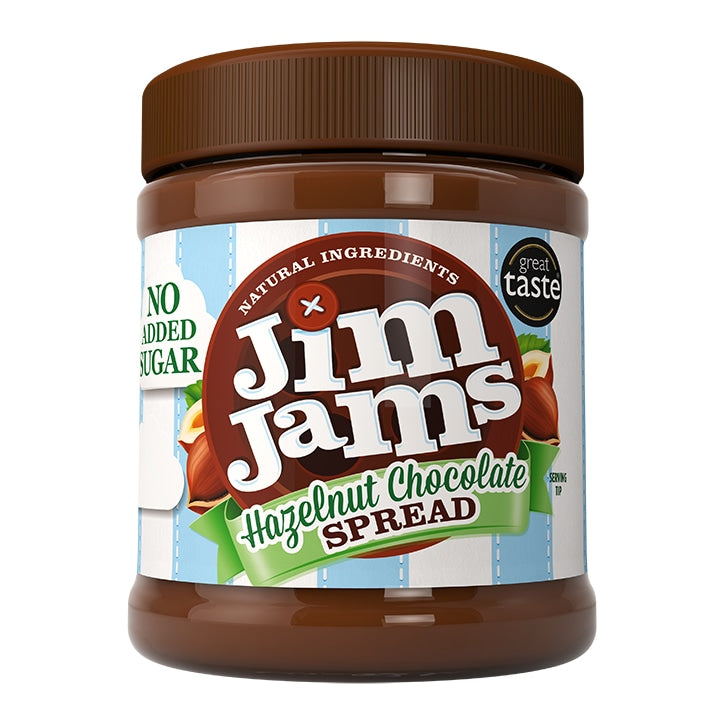 JimJams 83% Less Sugar Hazelnut Chocolate Spread 350g GOODS Holland&Barrett